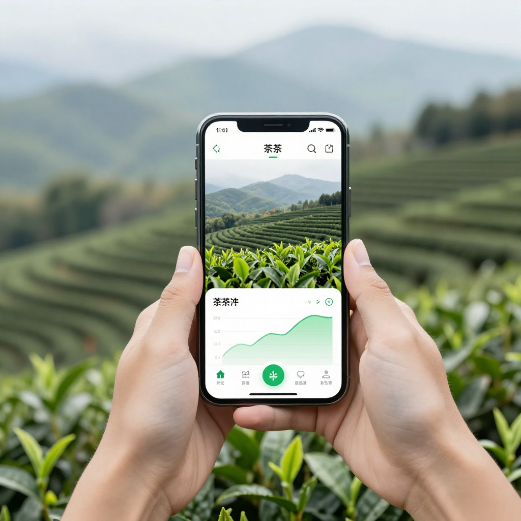 智慧农业APP 棋盘村茶园数字化
