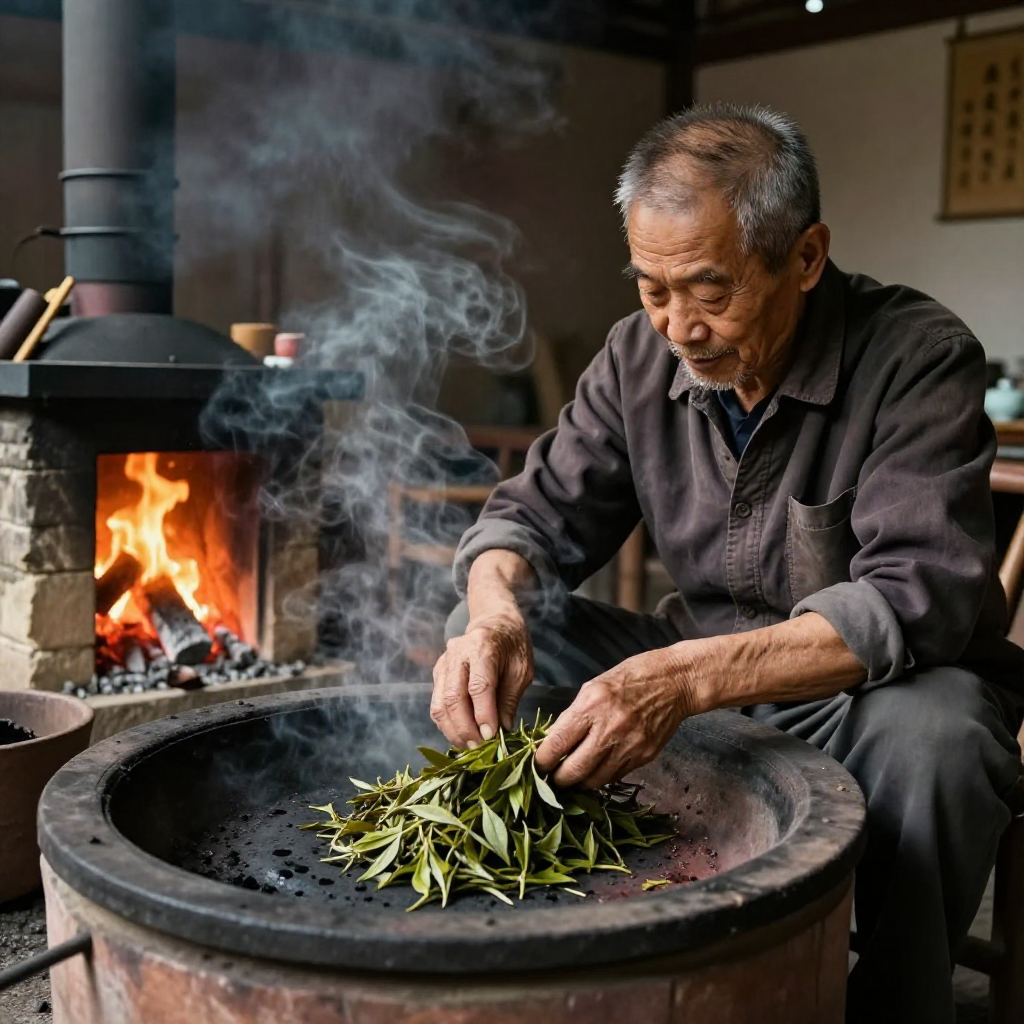 第三幕：岽顶山房文锡誉师傅荔枝木炭焙