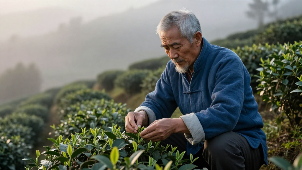 文师傅在茶园讲心事