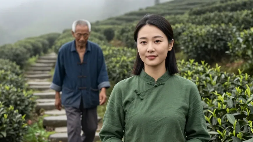 天没亮,跟着福伯上凤凰山
