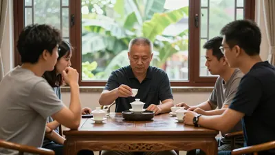 🌪️台风天，茶馆里来了一屋子"困兽"——韦东奕、暑期档票房，和一杯凤凰单丛